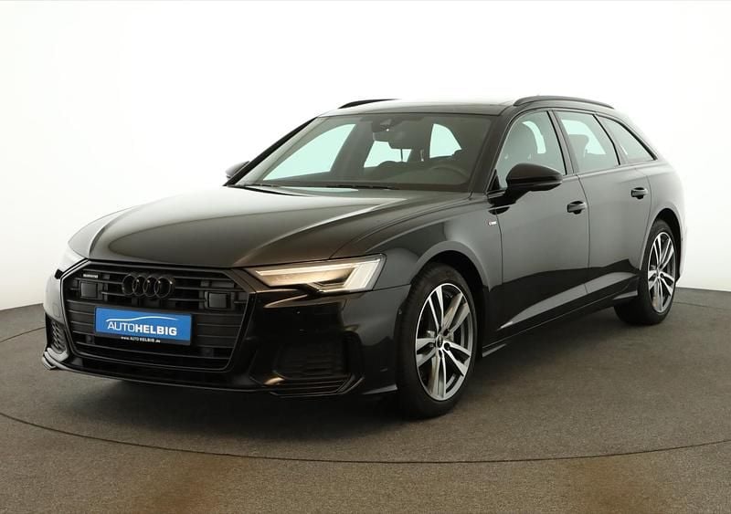 Mythosschwarz metallic Gebraucht 2022 Audi A6 S-Line Kombi | 36.880 € (Guter Preis) - Bild 1/4