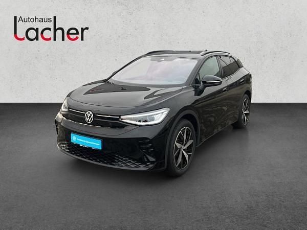 Schwarz (grenadillschwarz metallic) Gebraucht 2025 VW ID.4 GTX SUV | 43.791 € (Fairer Preis) - Bild 1/4