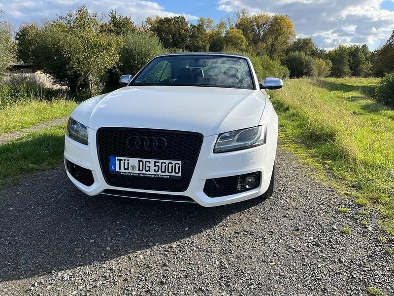 Weiß Gebraucht 2010 Audi S5 Cabriolet Sport Cabrio | 19.900 € (Teuer) - Bild 1/4