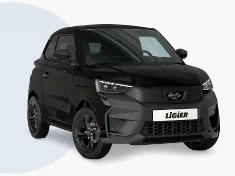 Neu Ligier JS50 2025 Schwarz Kleinwagen