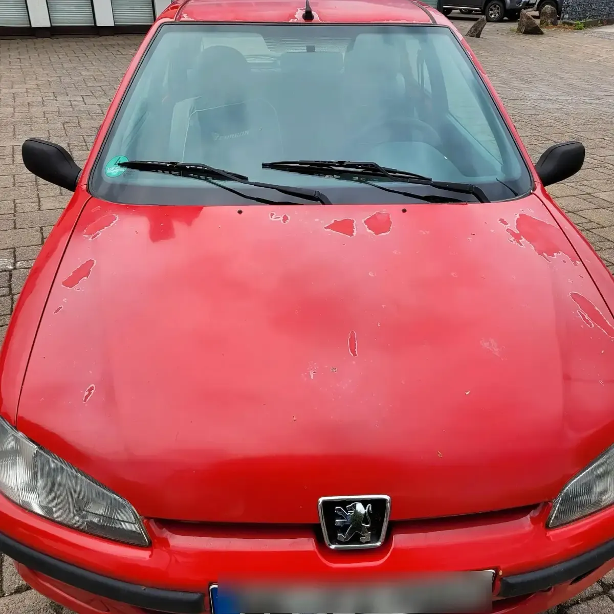 Gebraucht Peugeot 106 60 PS (44 kW) 2003 Rot Kleinwagen