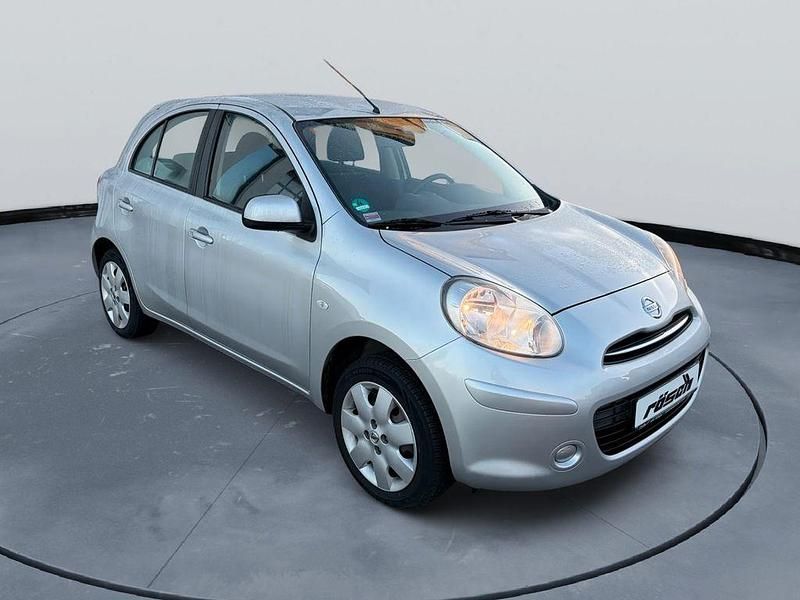Silber Gebraucht 2013 Nissan Micra Acenta Limousine | 4.500 € (Fairer Preis) - Bild 1/4