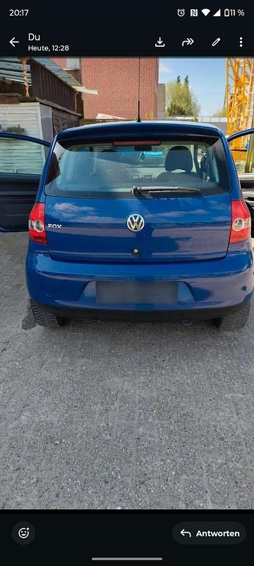 Second-hand VW Fox 60 CP (44 kW) 2010 Albastru Hatchback