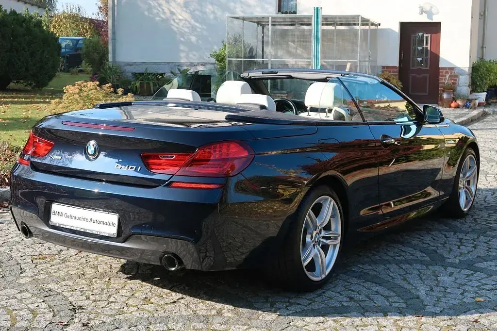 Gebraucht BMW 640 Cabriolet Performance 320 PS (235 kW) 2016 Schwarz Cabrio