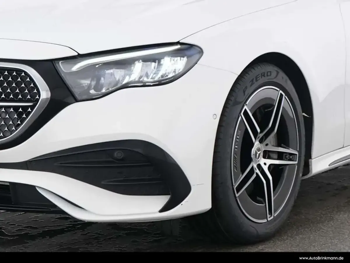Gebraucht Mercedes E220 AMG line 197 PS (144 kW) 2025 Unilack polarweiß Kombi