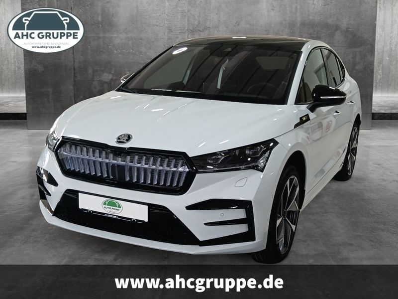 Weiss Neu 2025 Skoda Enyaq iV RS SUV | 58.295 € (Fairer Preis) - Bild 1/4