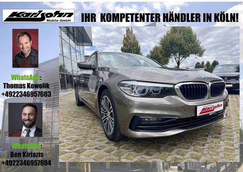 Atlaszeder metallic Gebraucht 2019 BMW 530 Sport Line Kombi | 19.690 € (Guter Preis) - Bild 1/3