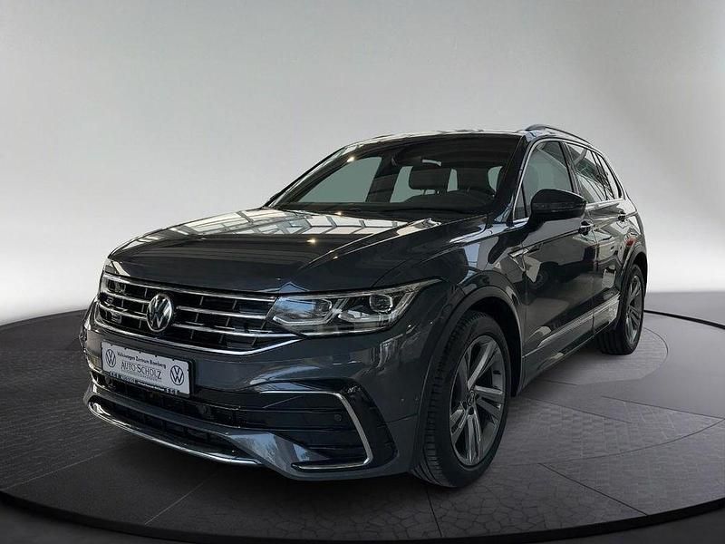 Grau Gebraucht 2022 VW Tiguan R-line SUV | 30.880 € (Fairer Preis) - Bild 1/4