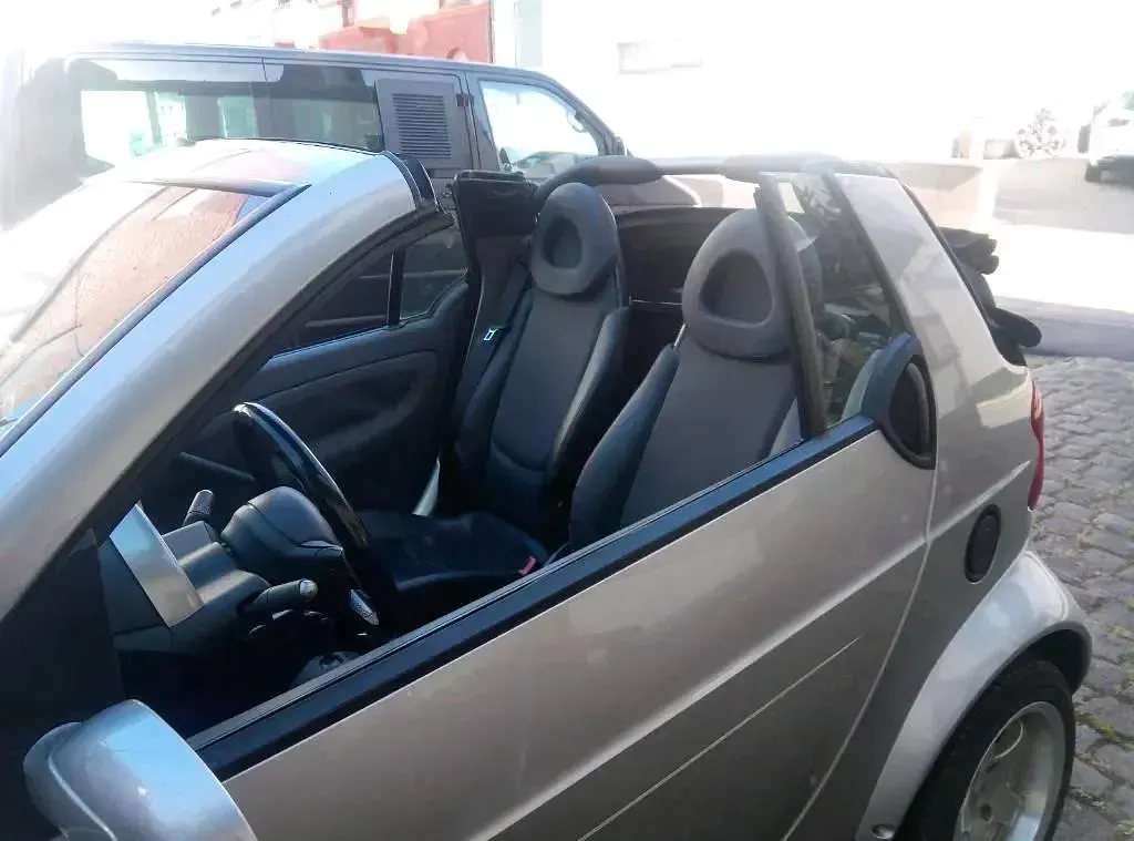 Occasion Smart ForTwo Cabrio 41 ch (30 kW) 2001 Argent Cabriolet