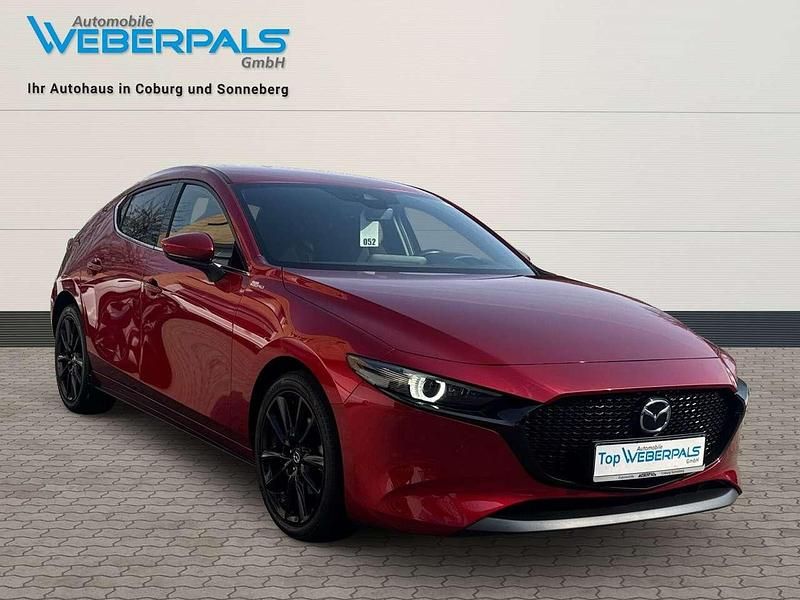 Gebraucht Mazda 3 Selection 186 PS (136 kW) 2023 Soul red crystal m Limousine