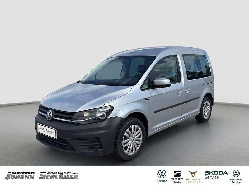 Gebraucht VW Caddy Trendline 150 PS (110 kW) 2020 Reflexsilber Van / Kleinbus