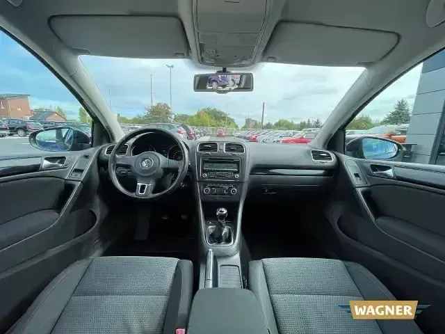 Gebraucht VW Golf VI Comfortline 102 PS (75 kW) 2009 Blau Kleinwagen
