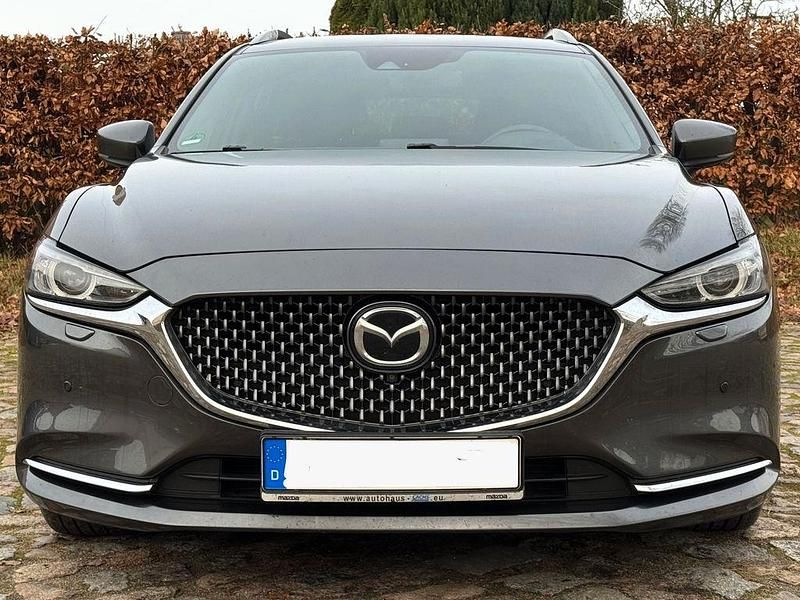Schwarz Gebraucht 2019 Mazda 6 Sports-Line Kombi | 21.500 € (Fairer Preis) - Bild 1/4