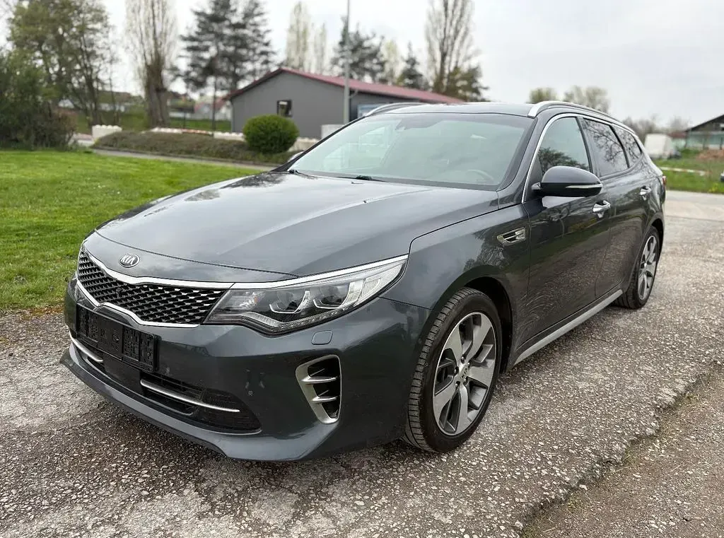 Gebraucht Kia Optima GT-Line 141 PS (103 kW) 2016 Grau Kombi