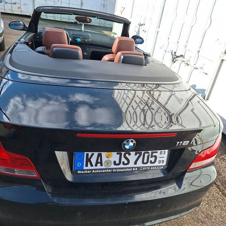 Gebraucht BMW 118 Cabriolet 143 PS (105 kW) 2008 Schwarz Cabrio