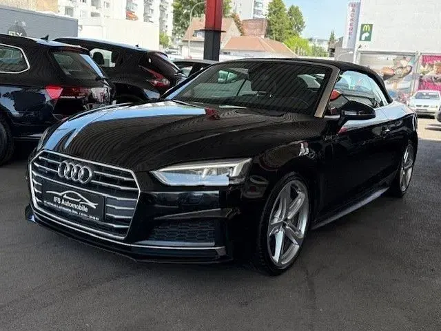 Gebraucht Audi A5 Cabriolet S-Line 252 PS (185 kW) 2017 Schwarz Cabrio