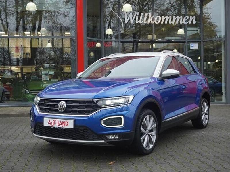 Gebraucht VW T-Roc Style 150 PS (110 kW) 2018 Blau SUV