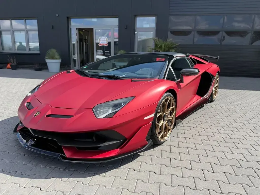 Second-hand Lamborghini Aventador 770 CP (566 kW) 2023 Roșu Cabrio