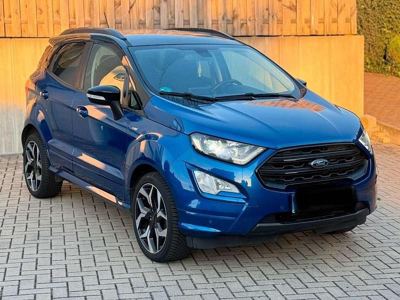 Blau Gebraucht 2018 Ford Ecosport ST-Line SUV | 10.400 € (Superpreis) - Bild 1/4