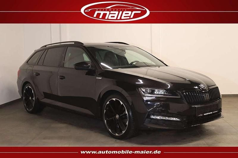 Schwarzmagic perleffekt Gebraucht 2022 Skoda Superb SportLine Kombi | 27.800 € (Superpreis) - Bild 1/4