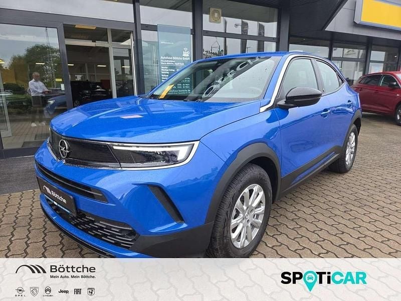 Perl blau/voltaik blau Gebraucht 2021 Opel Mokka-e Edition SUV | 15.490 € (Guter Preis) - Bild 1/4
