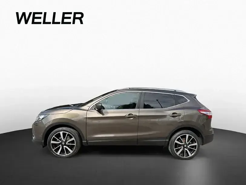 Gebraucht Nissan Qashqai Tekna 131 PS (96 kW) 2017 Nissan qashqai 1.6 dci tekna 4 (braun) SUV