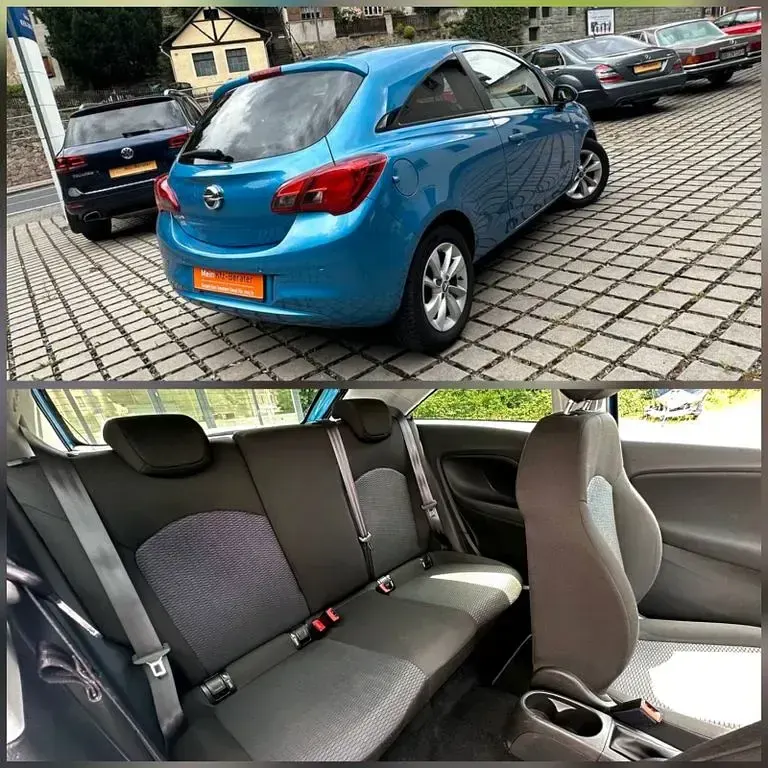 Gebraucht Opel Corsa 90 PS (66 kW) 2017 Blau Kleinwagen
