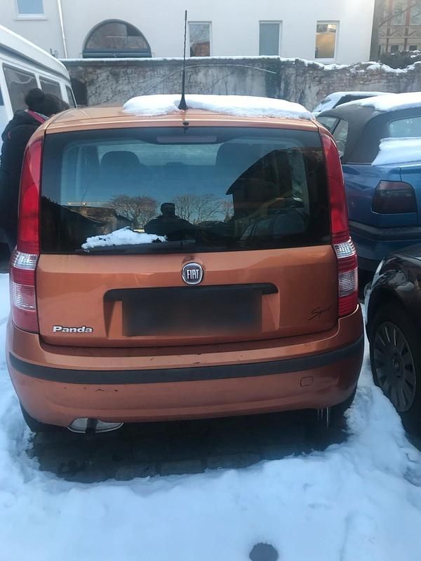 Gebraucht Fiat Panda 51 PS (37 kW) 2007 Orange Kleinwagen