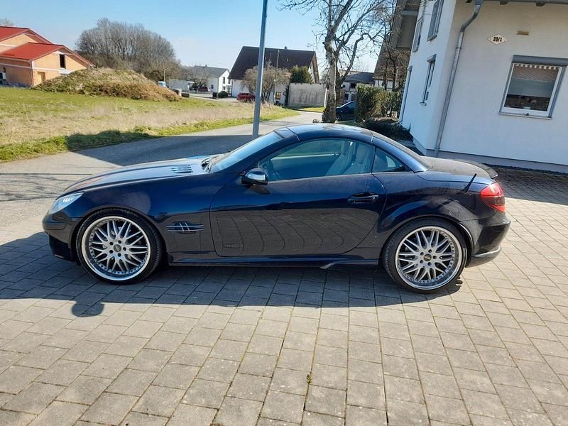 Gebraucht Mercedes SLK280 231 PS (169 kW) 2006 Blau Cabrio