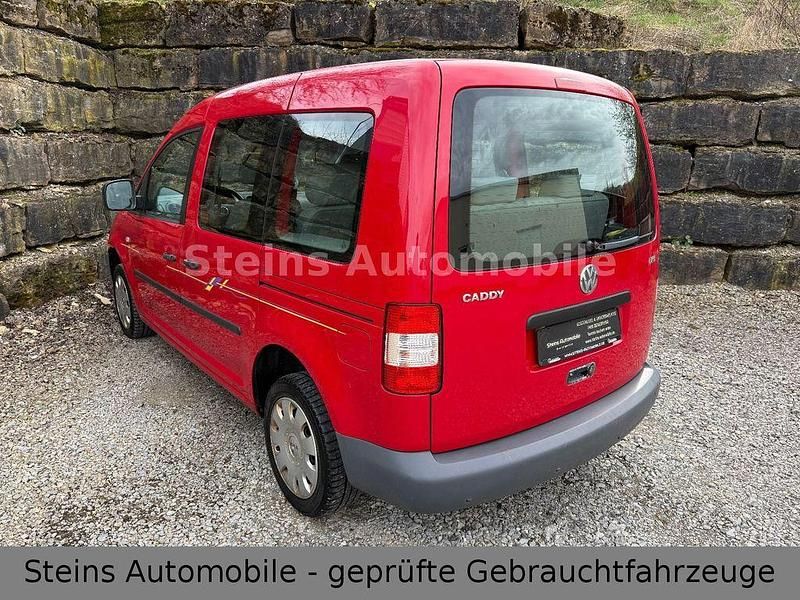 Gebraucht VW Caddy Life 75 PS (55 kW) 2005 Rot Van / Kleinbus