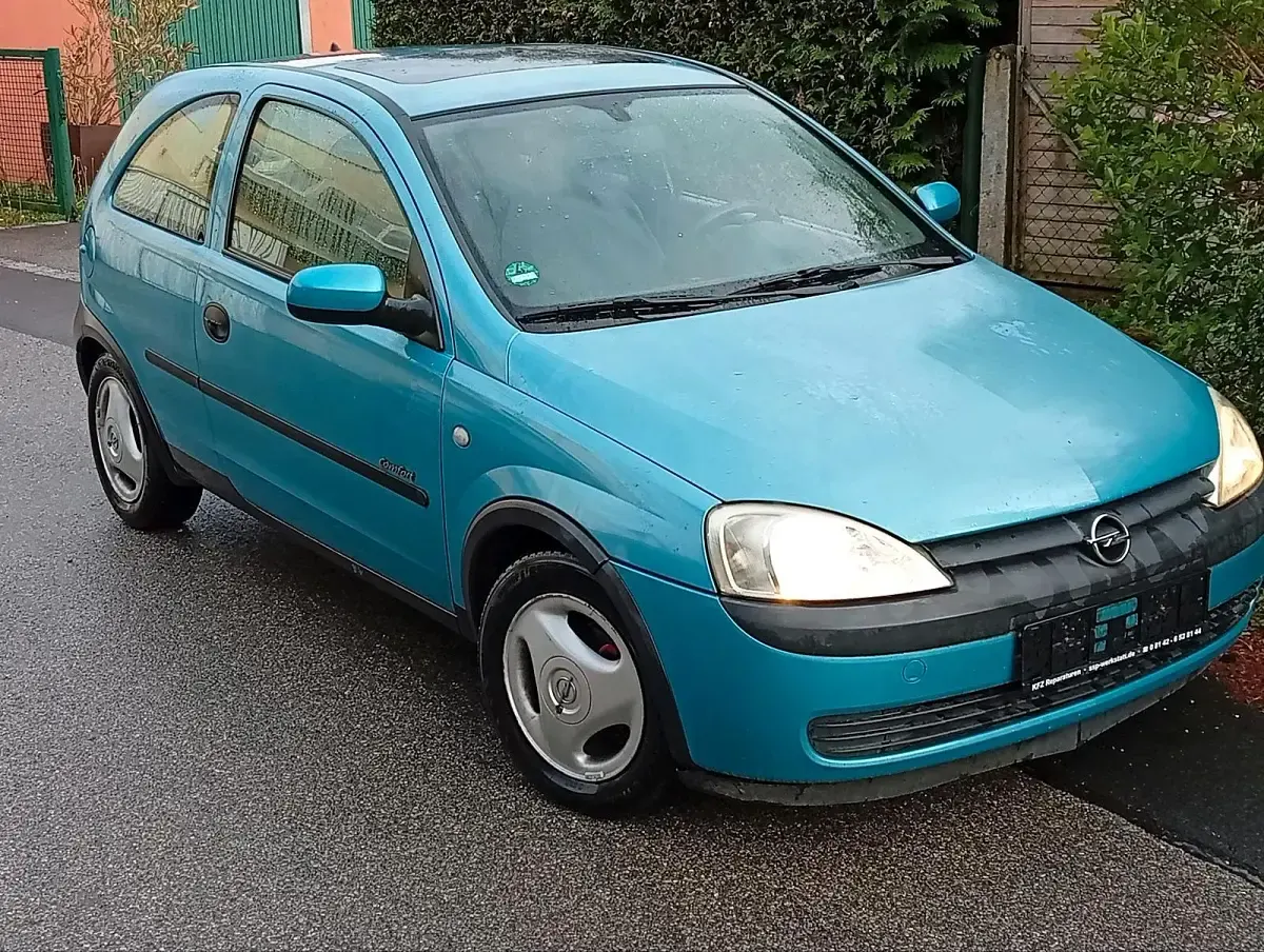 Gebraucht Opel Corsa 75 PS (55 kW) 2002 Blau Kleinwagen