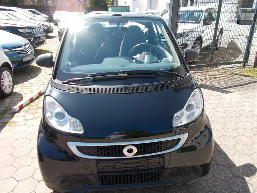 Occasion Smart ForTwo Cabrio Passion 71 ch (52 kW) 2012 Noir Cabriolet