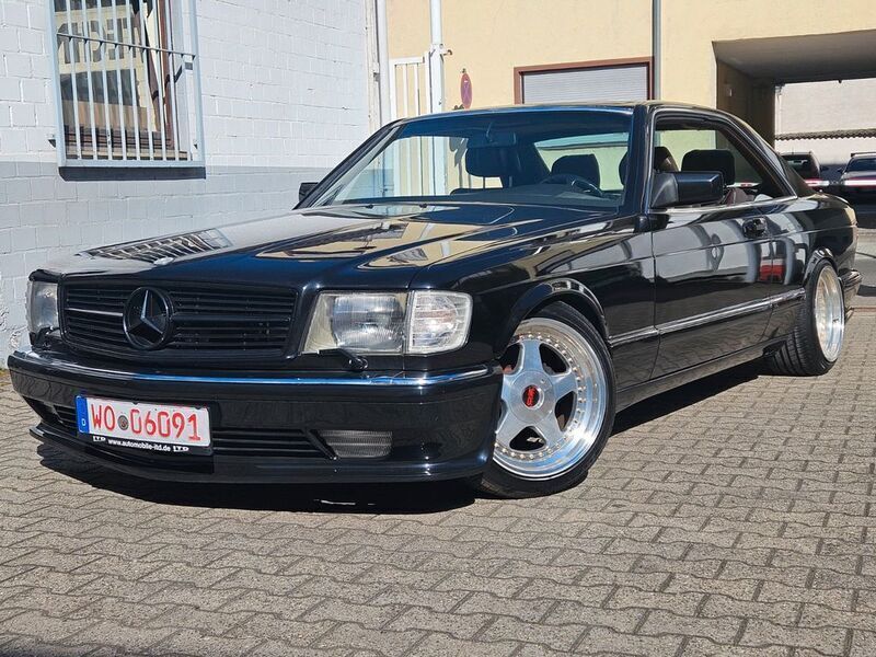 Schwarz Gebraucht 1987 Mercedes 500 Coupé | 24.999 € - Bild 1/4