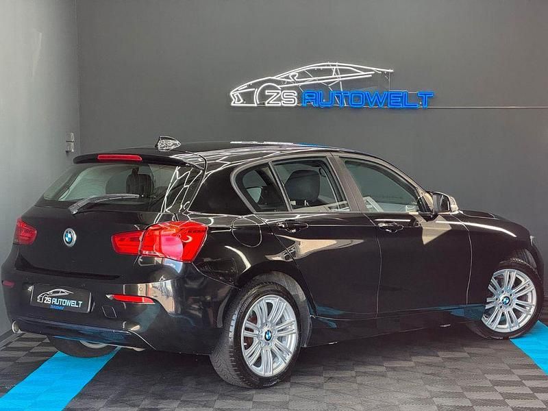 Gebraucht BMW 116 Sport Line 109 PS (80 kW) 2018 Schwarz Kleinwagen