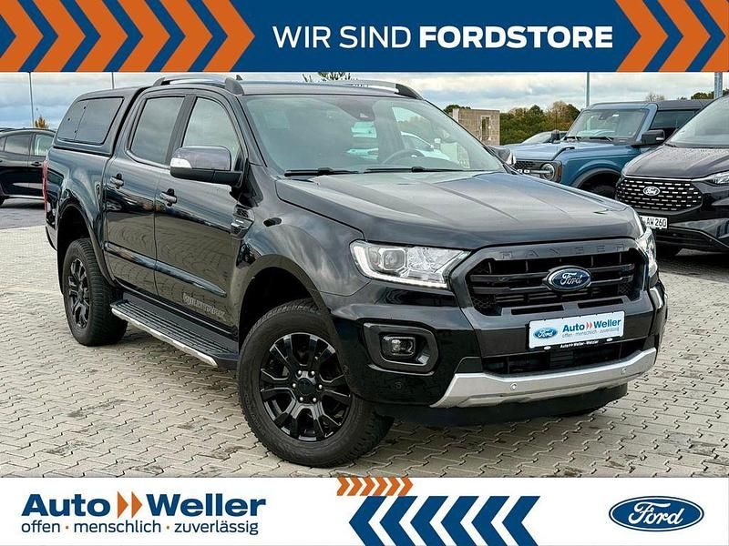 Shadow black Gebraucht 2021 Ford Ranger Wildtrack Abholung | 31.990 € (Guter Preis) - Bild 1/4