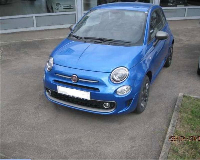Blau Gebraucht 2019 Fiat 500 Sport Kleinwagen | 11.500 € (Fairer Preis) - Bild 1/4