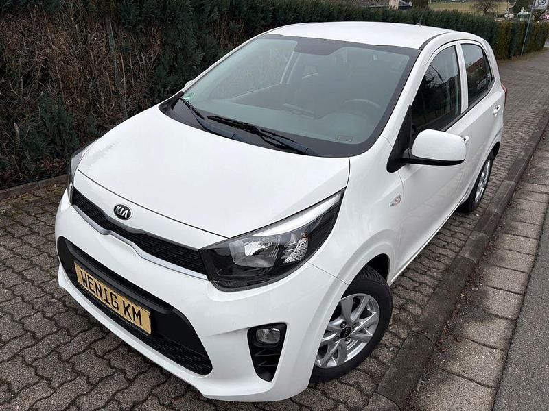 Gebraucht Kia Picanto Attract 67 PS (49 kW) 2018 Weiß Kleinwagen