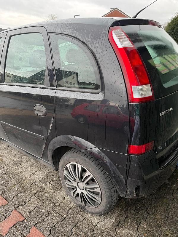 Gebraucht Opel Meriva 90 PS (66 kW) 2003 Schwarz Van / Kleinbus