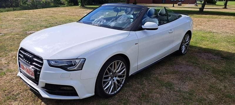 Ibisweiß Gebraucht 2016 Audi A5 Cabriolet S-Line Cabrio | 15.700 € (Superpreis) - Bild 1/4