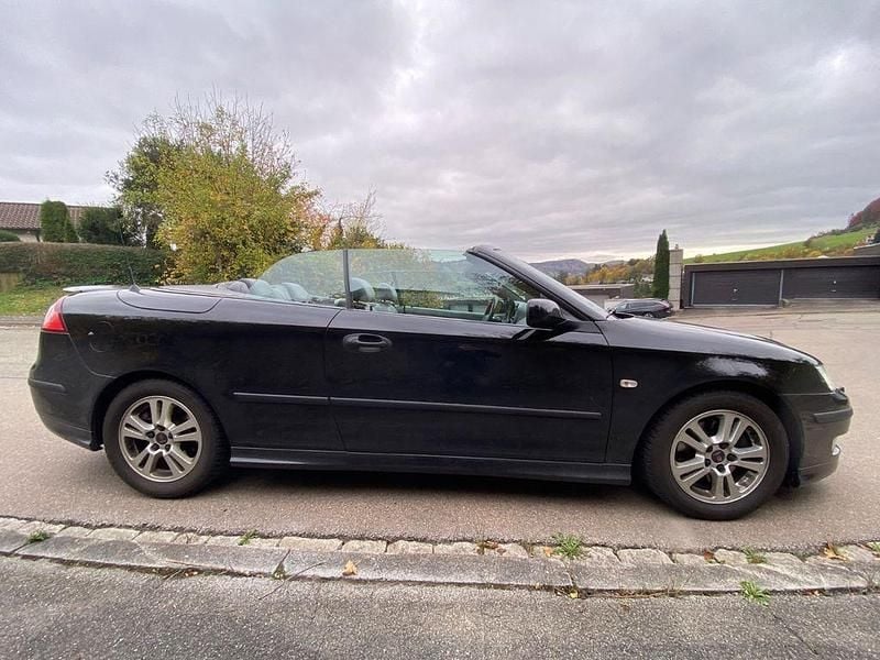 Gebraucht Saab 9-3 Cabriolet Aero 209 PS (153 kW) 2004 Schwarz Cabrio