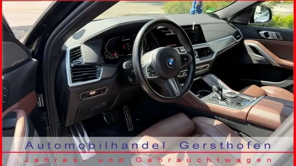 Gebraucht BMW X6 M 530 PS (389 kW) 2022 Schwarz SUV