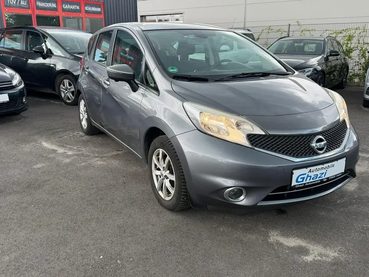 Gebraucht Nissan Note 360º 80 PS (58 kW) 2014 Grau Kleinwagen