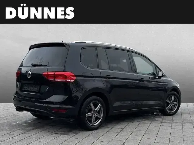 Gebraucht VW Touran Sound 150 PS (110 kW) 2018 Schwarz Van / Kleinbus