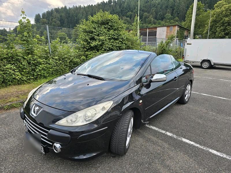 Schwarz Gebraucht 2006 Peugeot 307 CC Cabrio | 2.550 € (Fairer Preis) - Bild 1/4