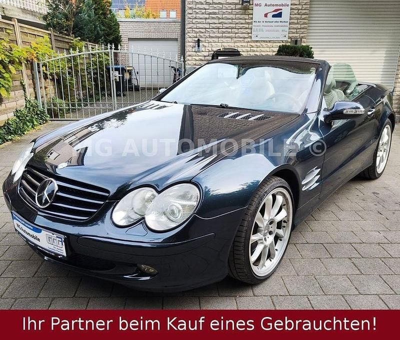 Gebraucht Mercedes SL500 306 PS (225 kW) 2002 Schwarz Cabrio