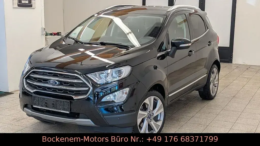 Gebraucht Ford Ecosport Titanium 125 PS (91 kW) 2018 Schwarz SUV