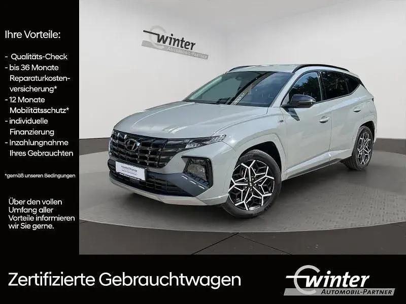 Grau Gebraucht 2022 Hyundai Tucson N Line SUV | 24.980 € (Guter Preis) - Bild 1/4