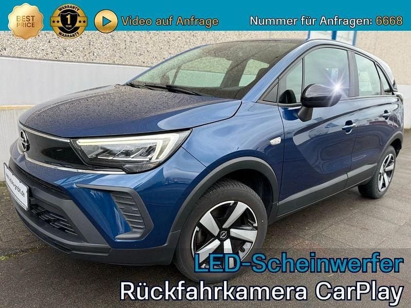Blau Gebraucht 2022 Opel Crossland X Edition SUV | 12.999 € (Superpreis) - Bild 1/4