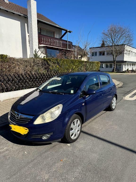 Gebraucht Opel Corsa 80 PS (58 kW) 2007 Blau Kleinwagen