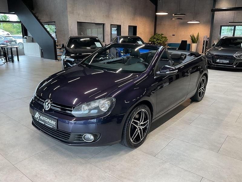 Violett Gebraucht 2012 VW Golf Cabriolet Cabrio | 8.480 € (Guter Preis) - Bild 1/4